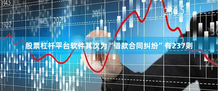 股票杠杆平台软件其次为“借款合同纠纷”有237则